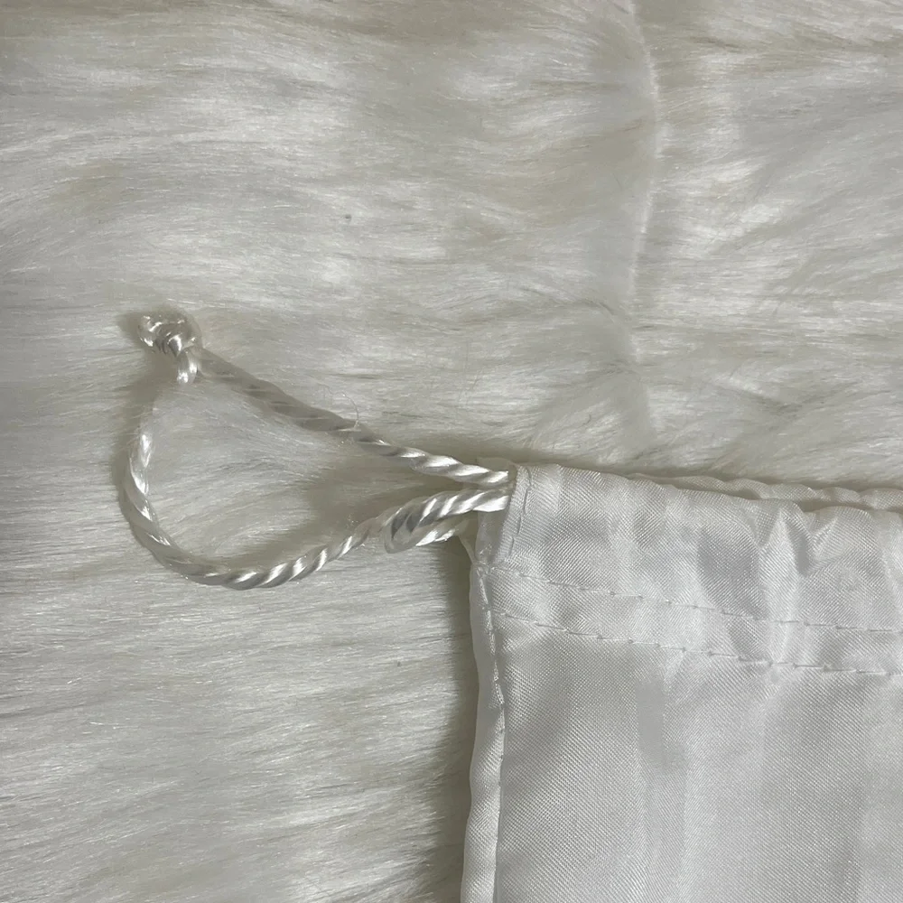 Coach White Satin Dust Bag